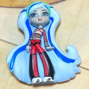 MONSTER HIGH VINYL DOLL *2014 MATTEL VINYL SERIES FIGURINE GHOULIA YELPS